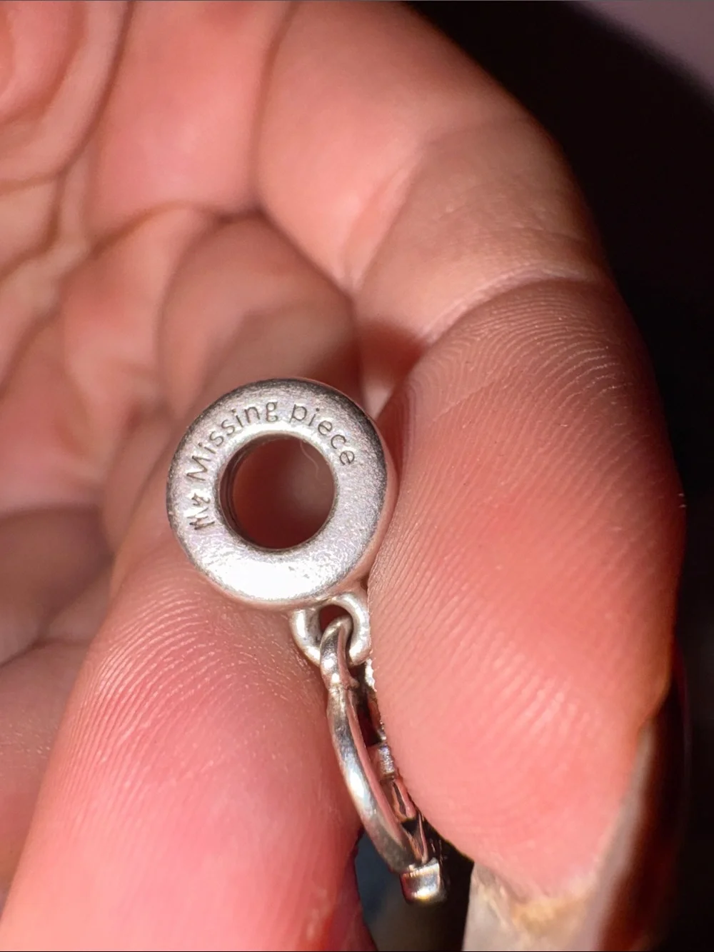 Authentic Pandora Sterling Heart Friendship charm
